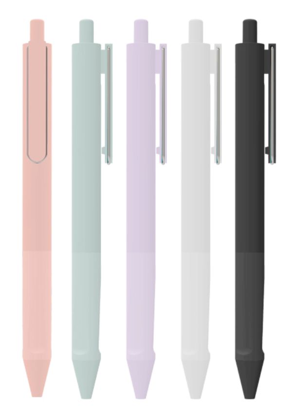 CRC-329 銀絲邊造型中油筆